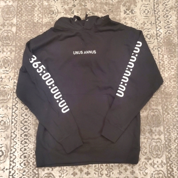 Unus Annus "The End" Hoodie in Black NEW - Picture 2 of 11
